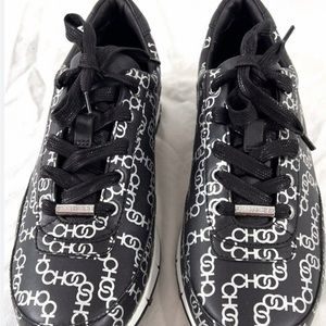 JIMMY CHOO Monza logo-print leather sneakers for Woman